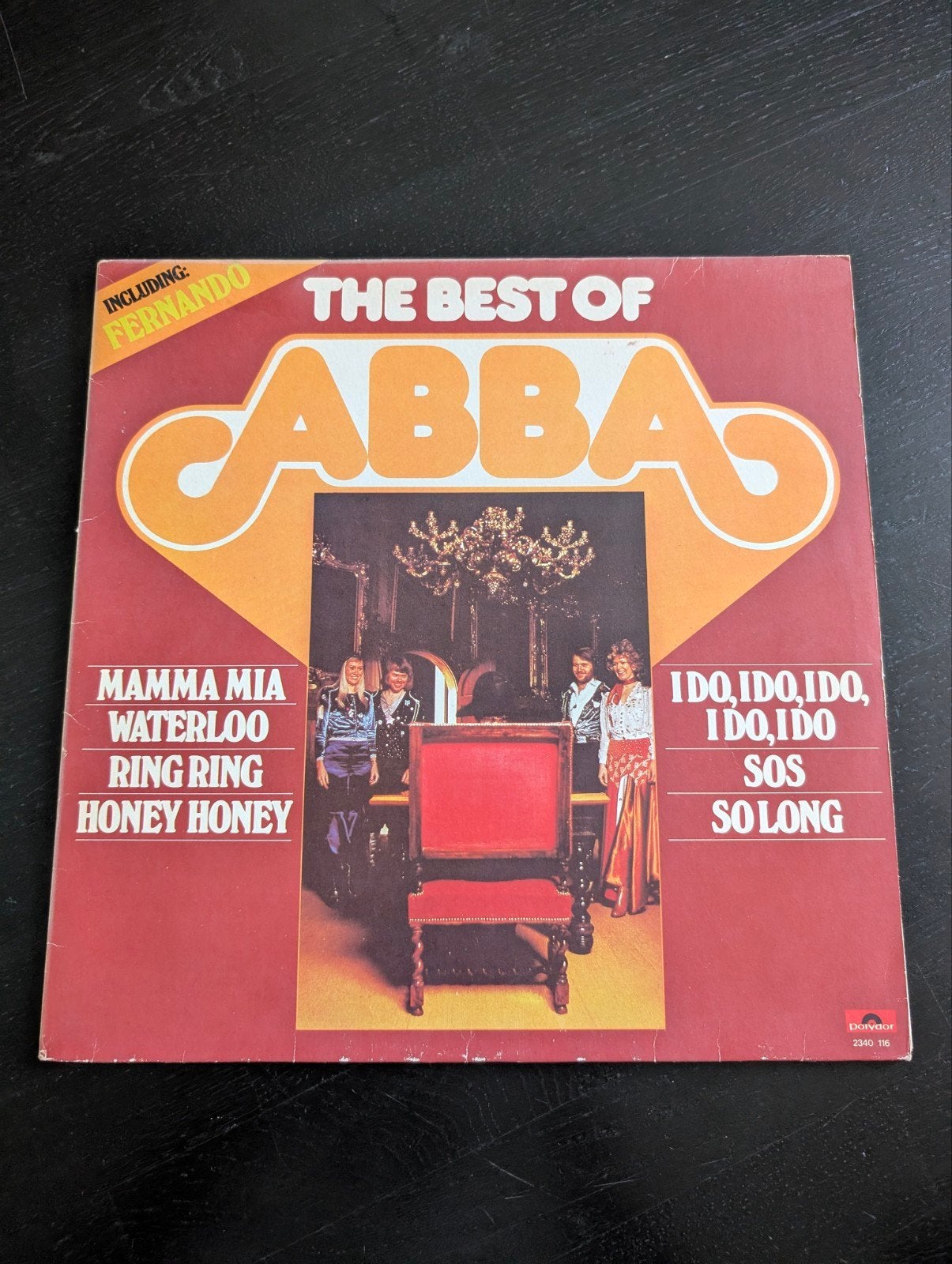 ABBA - The Best Of ABBA LP, Ophalen, LP, Gebruikt, Pop