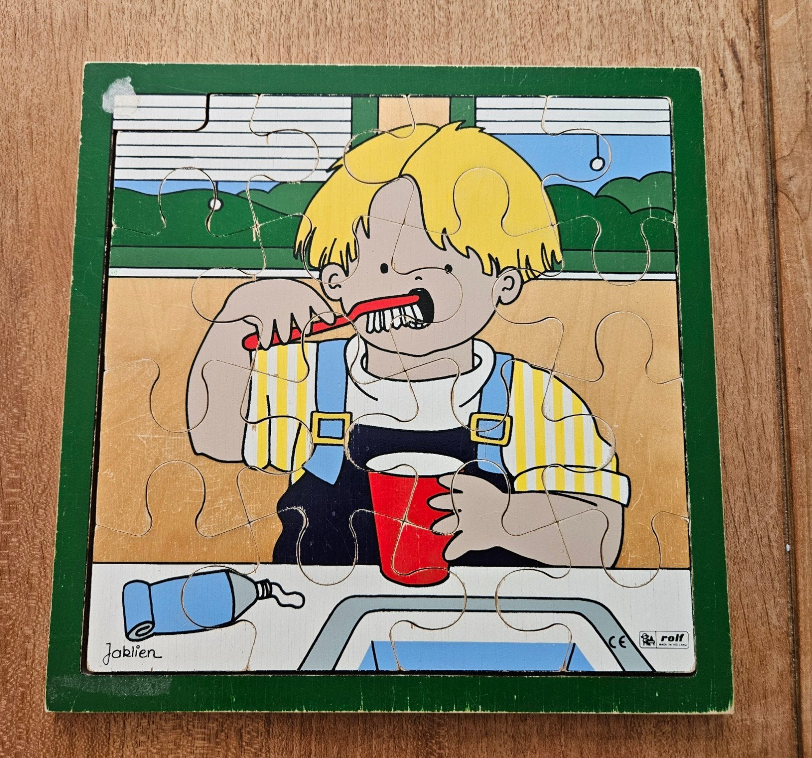 Rolf puzzel, Ophalen of Verzenden, 10 tot 50 stukjes, Gebruikt