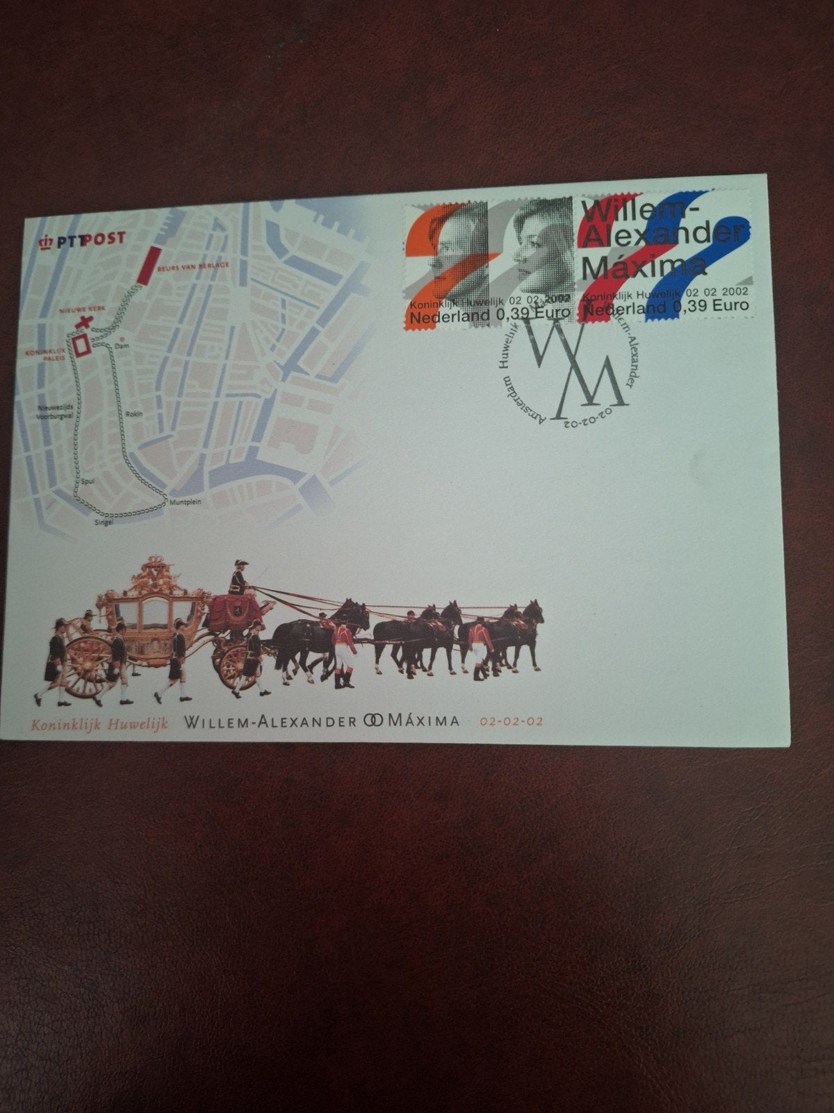 Koninklijk Huwelijk Willem-Alexander & Máxima Envelop, Ophalen of Verzenden