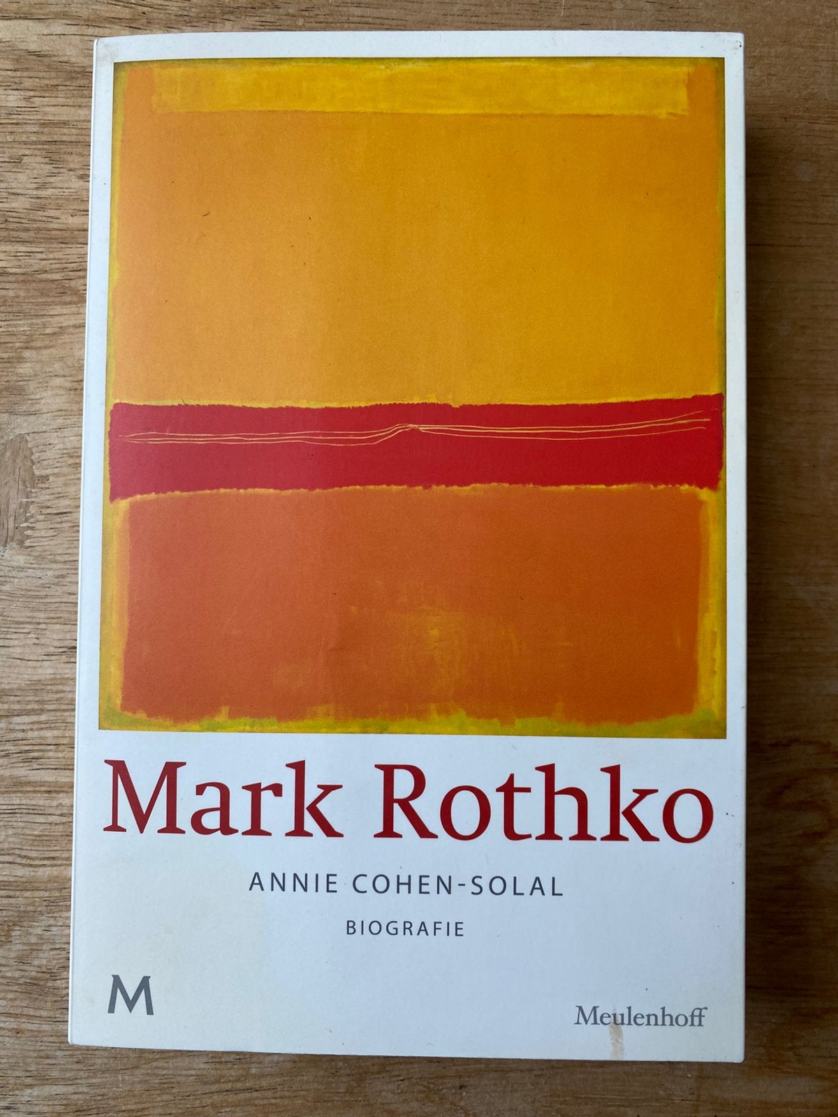Mark Rothko  Biografie, Ophalen of Verzenden, Zo goed als nieuw