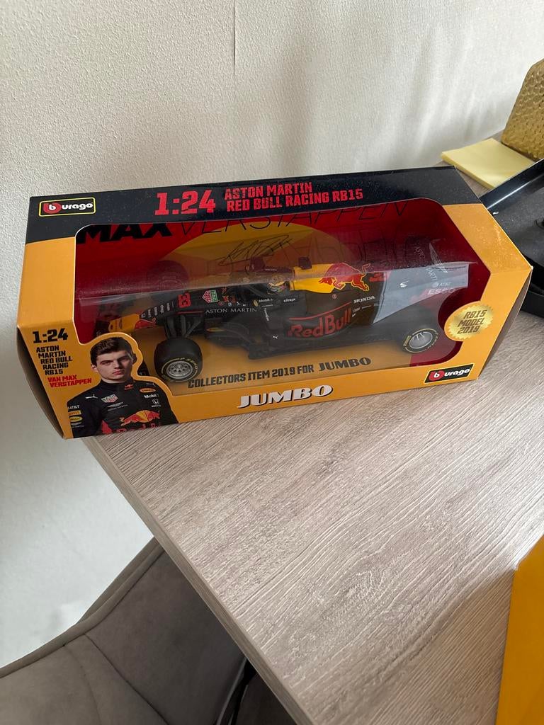 Max Verstappen schaalmodel 1:24 2019 Oostenrijk RB15, Verzenden, Nieuw, Auto, Bburago