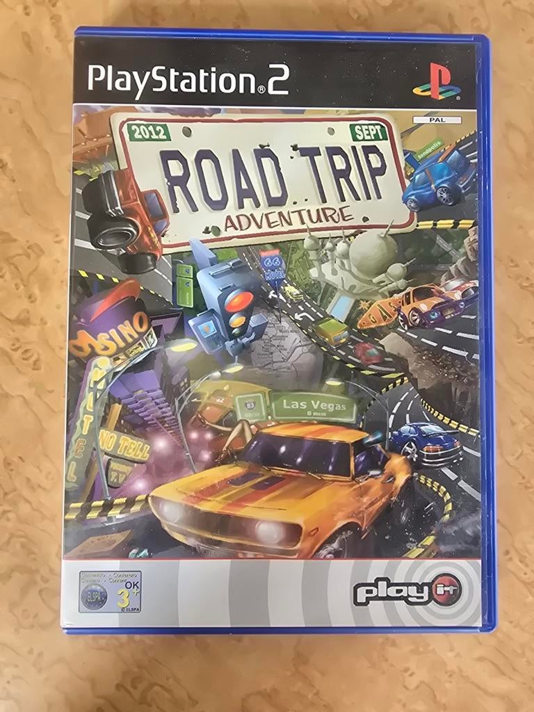 Road Trip Adventure - PlayStation 2 (PS2) Game, Gebruikt, 1 speler, Racen en Vliegen, Ophalen of Verzenden
