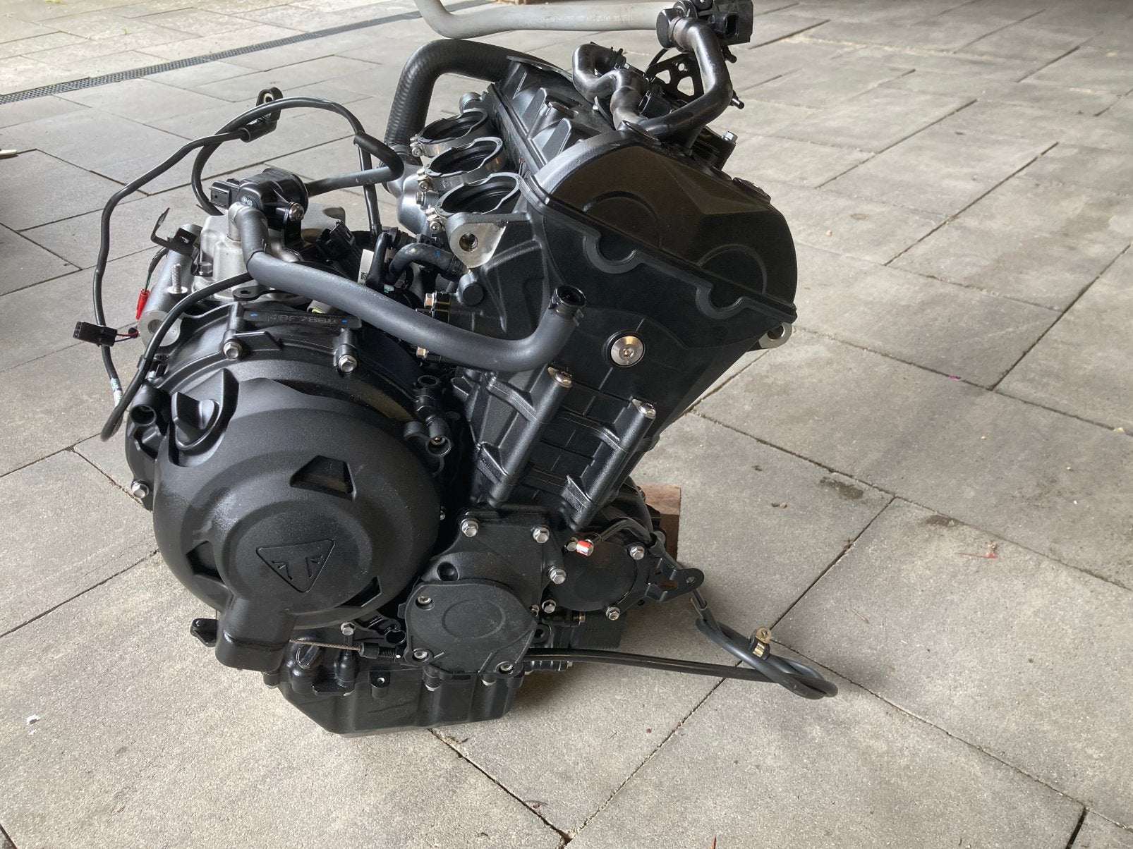 Motorblok Triumph rs 765 Street Triple bj. 024, Motoren, Ophalen, Gebruikt