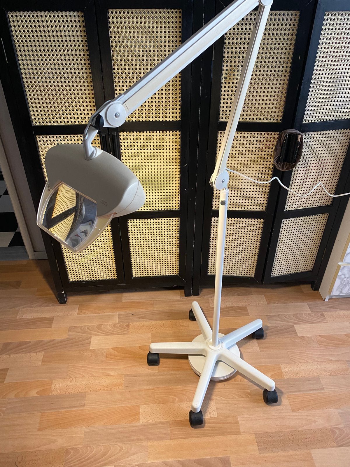 Oude loupelamp, Ophalen, Zo goed als nieuw, Vergrootglas of Loep