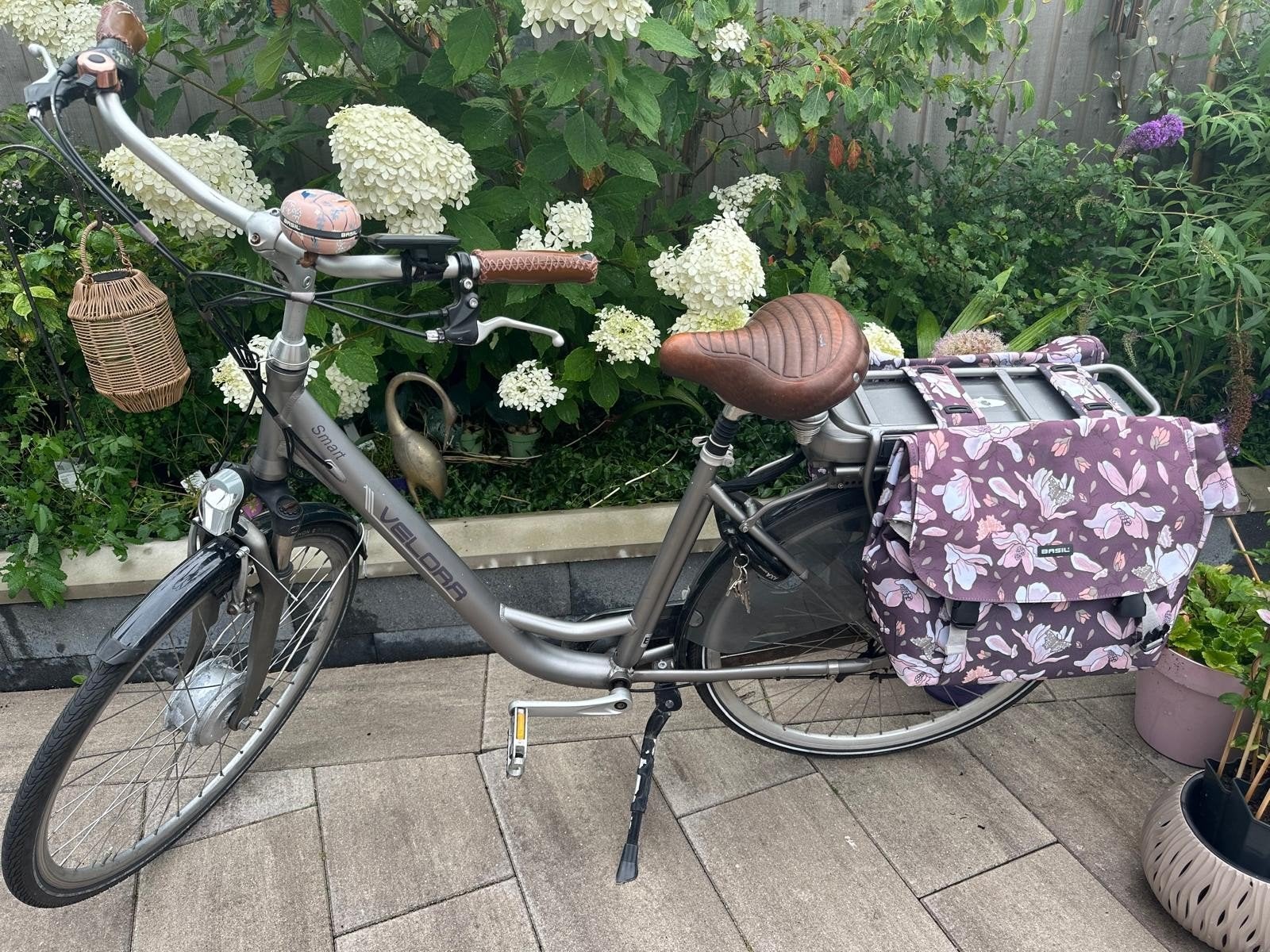 dames ebike Velora Smart elektrische fiets, Gebruikt, 47 tot 51 cm, 30 tot 50 km per accu, Ophalen