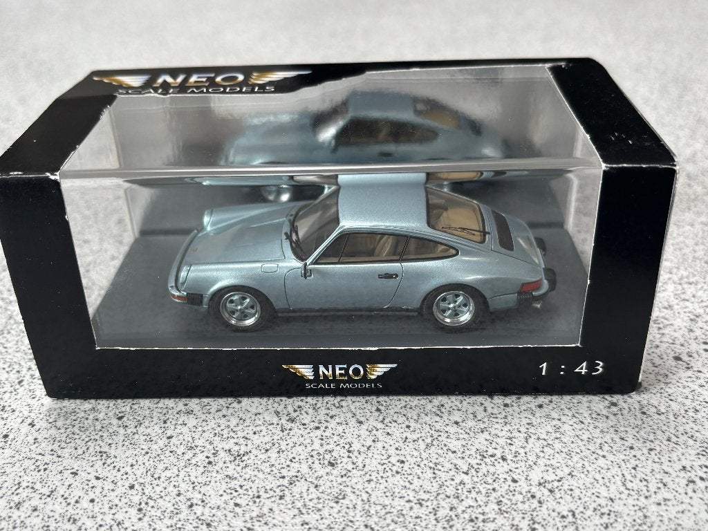 Porsche 911 Carrera Coupe USA van Neo 1:43, Ophalen of Verzenden, Zo goed als nieuw, Auto, Overige merken