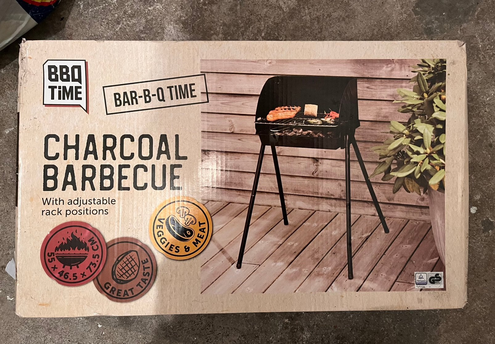 Houtskool BBQ ongebruikt, Ophalen of Verzenden, Nieuw