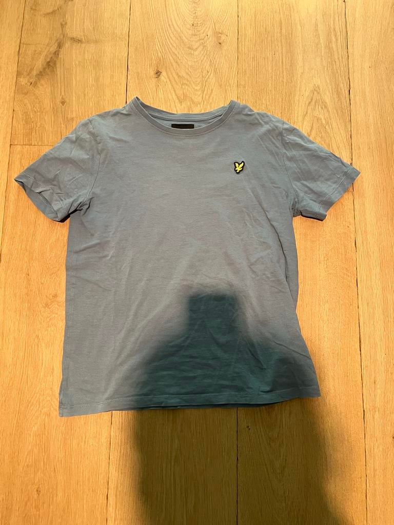 Lichtblauw T-shirt Lyle & Scott maat 12/13 jaar, Verzenden, Zo goed als nieuw, Jongen