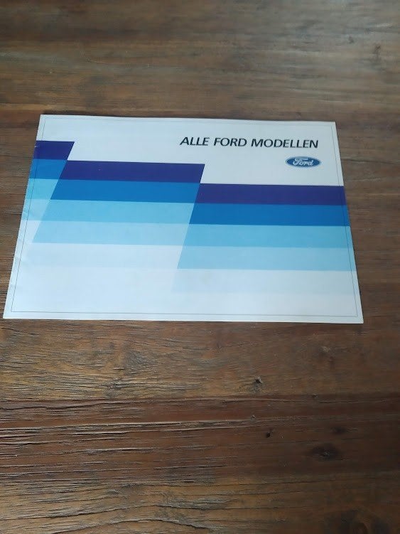 Ford o.a. XR 2 / XR3 i / Cabrio / XR 4 x 4 [ 12 / 1986 16 p, Verzenden, Zo goed als nieuw, Ford