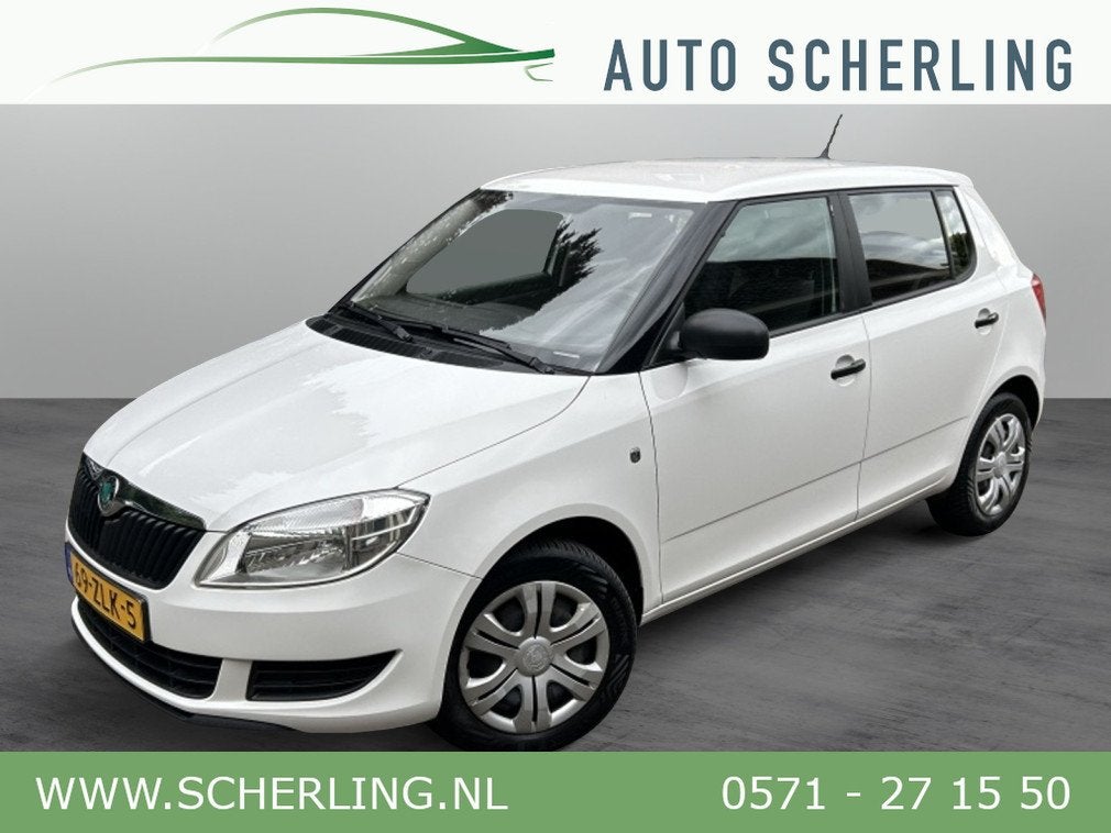 Skoda Fabia 1.2 TSI 5-drs. Arctic Airco Slechts 119 dkm!, Auto's, Skoda, Euro 5, 4 cilinders, Wit, Bedrijf