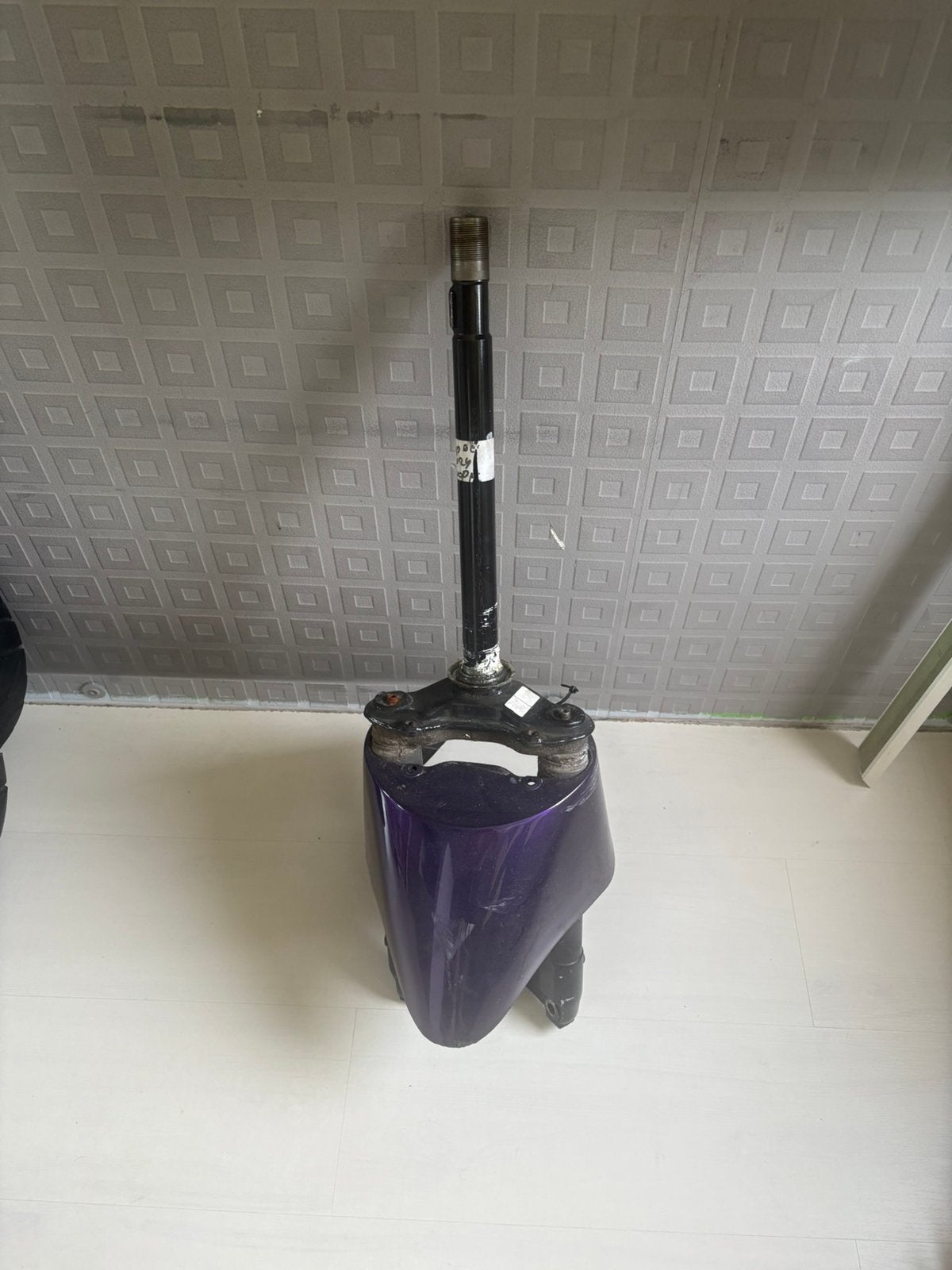 zip voorvork lek nog recht met spatbord, 30 cm of meer, Zwart, Minder dan 35 cm, Ophalen of Verzenden
