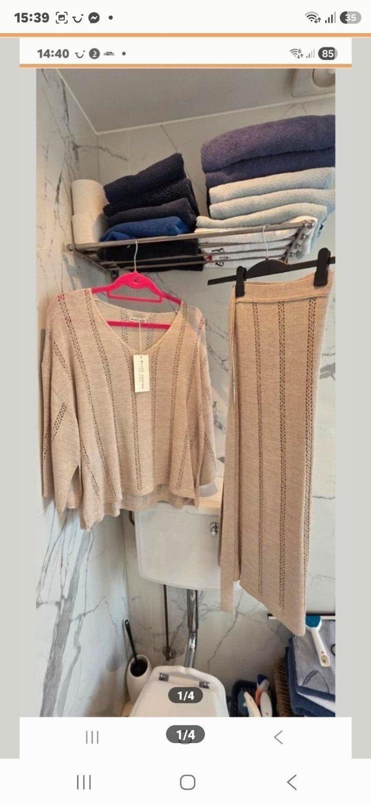 Mooie Moost Wanted kleding nieuw maat m, Maat 38/40 (M), Beige, Nieuw, Ophalen of Verzenden