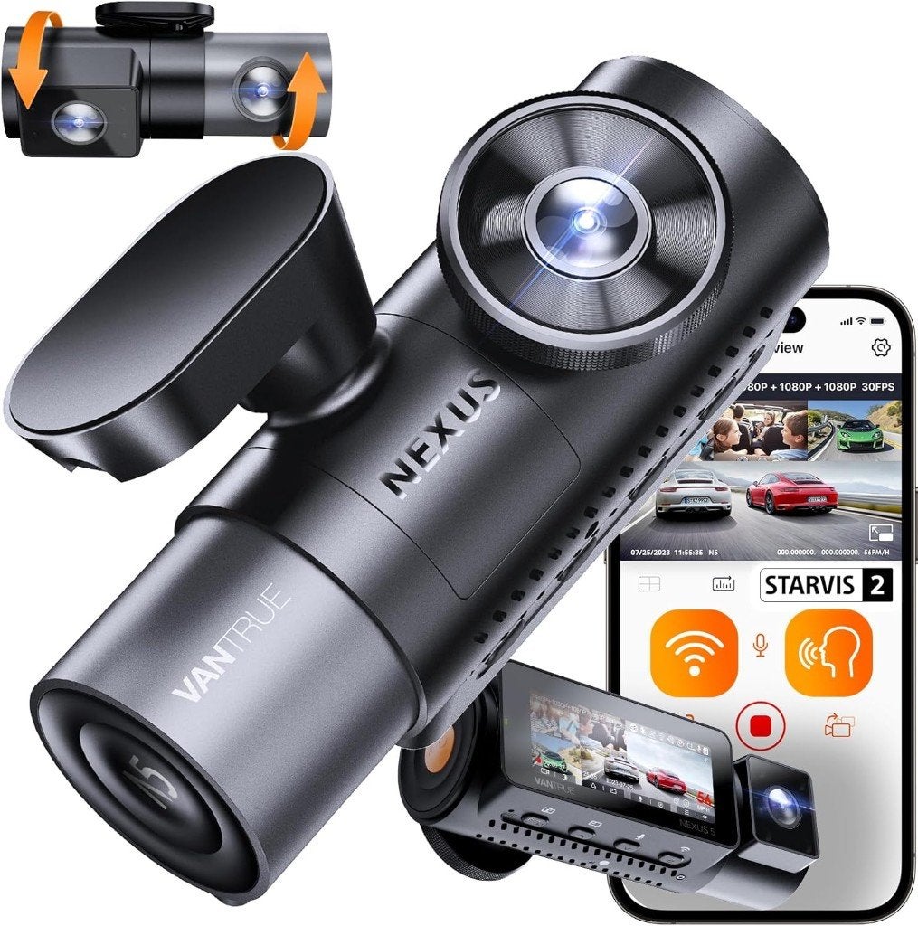 VANTRUE N5 4-kanaals dashcam NIEUW (sealed), Ophalen, Nieuw