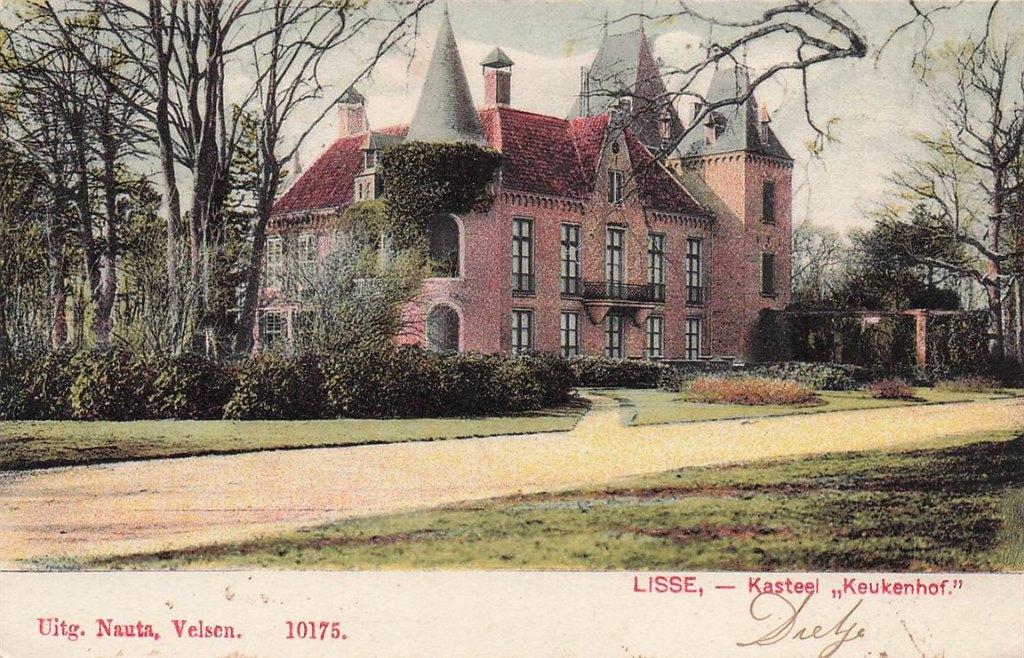 703-486-027 Lisse Kasteel Keukenhof, Verzenden, Voor 1920, Zuid-Holland