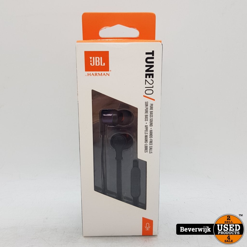 JBL T210 - In-Ear Oordopjes - Zwart - NIEUW!, JBL, Gebruikt, Support@jbl.com, 400 Atlantic Street
Stamford, CT 06901
USA