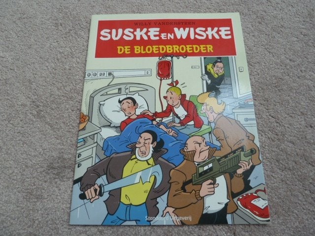 Suske en Wiske reclame uitgave Sanquin (vrijwel nieuwstaat), Eén stripboek, Ophalen of Verzenden, Zo goed als nieuw