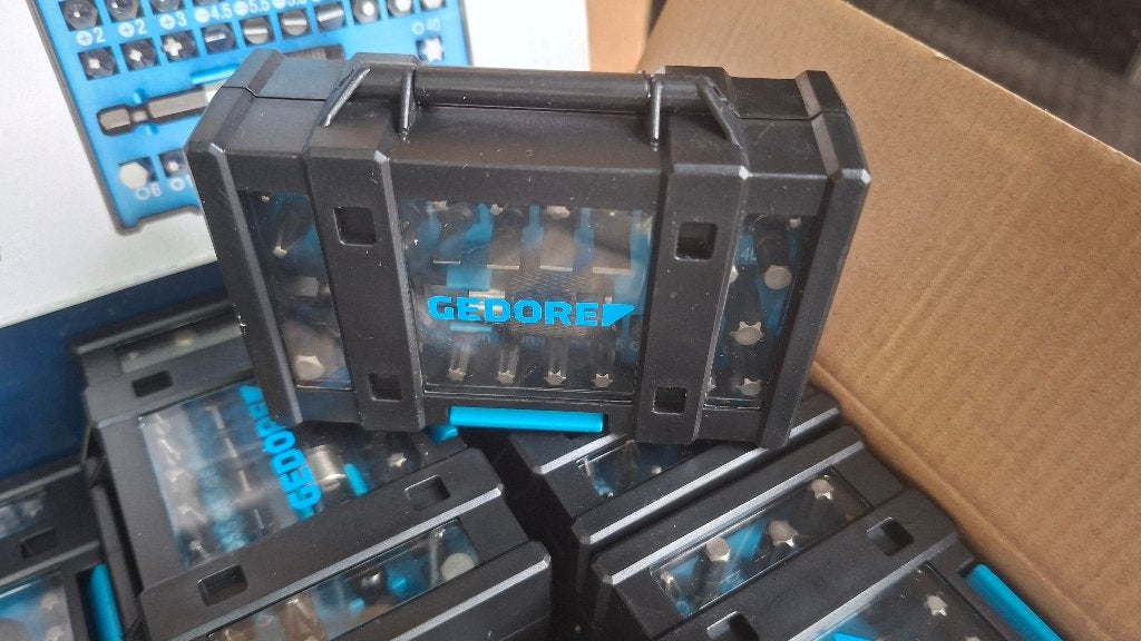 Gedore 666-032-A Bitset Torx Kruis enz... 32 delig! NIEUW!!!, ., Nieuw, Ophalen of Verzenden, .