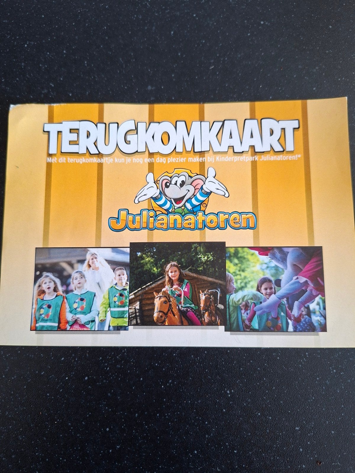 Julianatoren kaartje, Tickets en Kaartjes, Eén persoon, Ticket of Toegangskaart