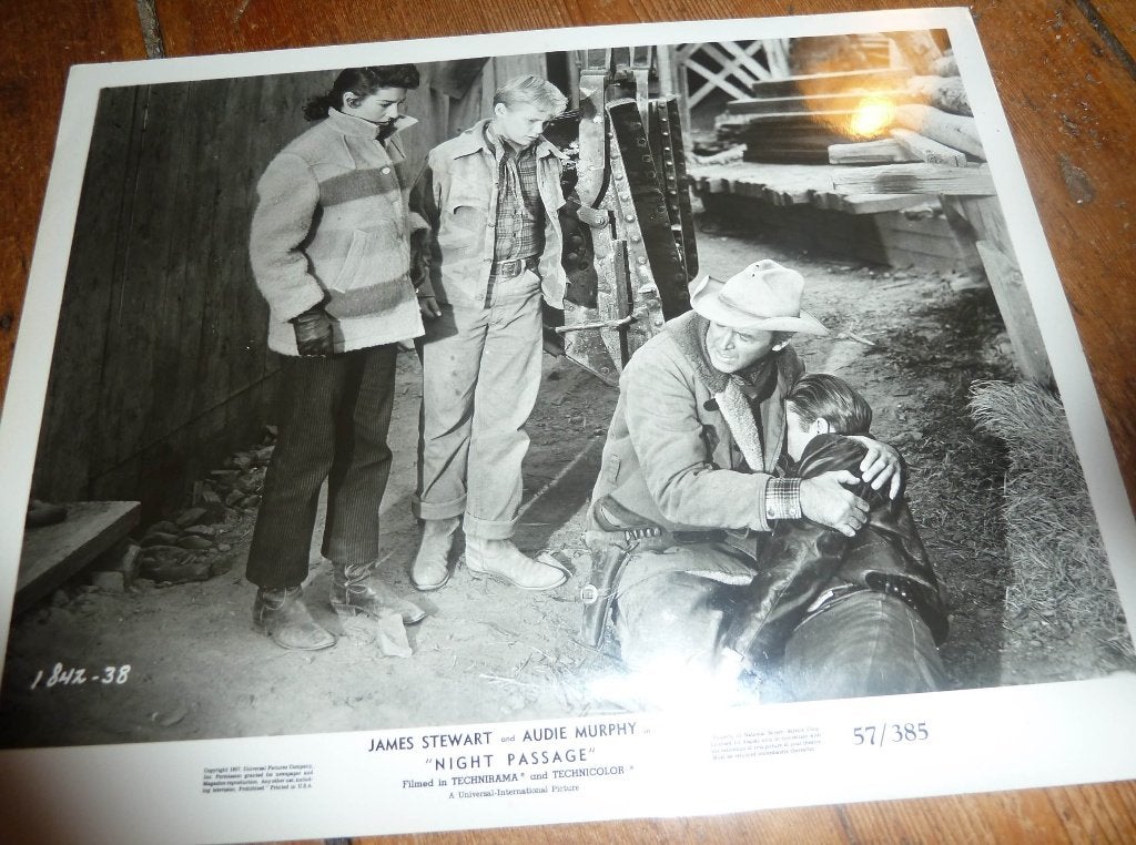 35mm film moviestill Night Passage James Stwart 1957, Audio, Tv en Foto, Filmrollen, Ophalen of Verzenden, 8mm film