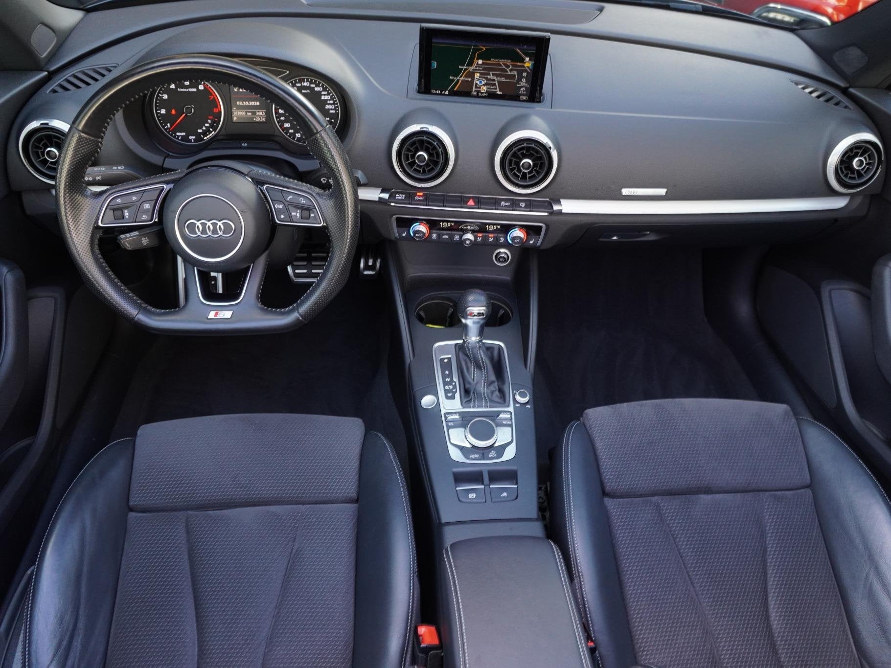Audi A3 Cabriolet 1.4 TFSI 150 Sport S Line Edition AUTOMAAT, Auto's, 730 kg, Gebruikt, 4 cilinders, 4 stoelen