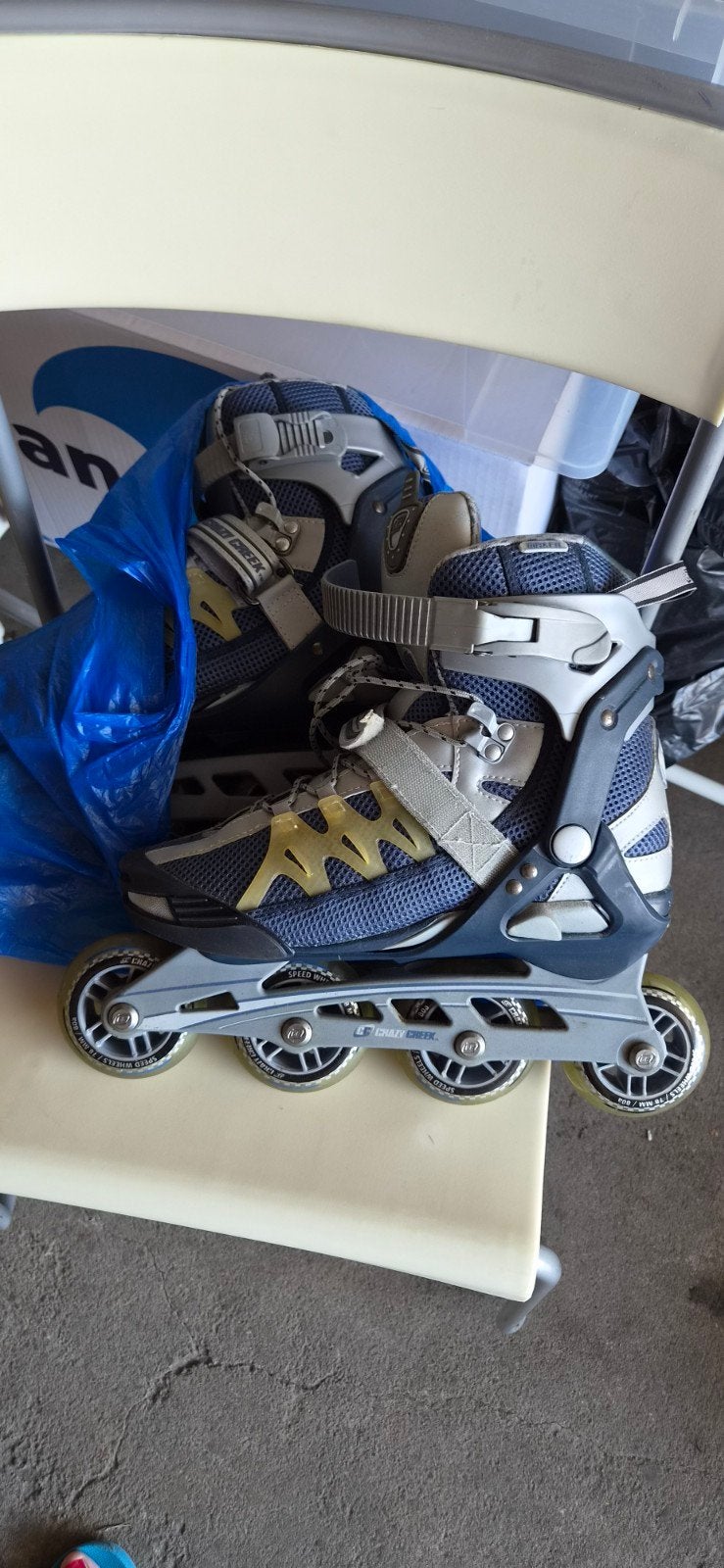 Skeelers maat 41, Gebruikt, Dames, Inline skates 4 wielen, Ophalen