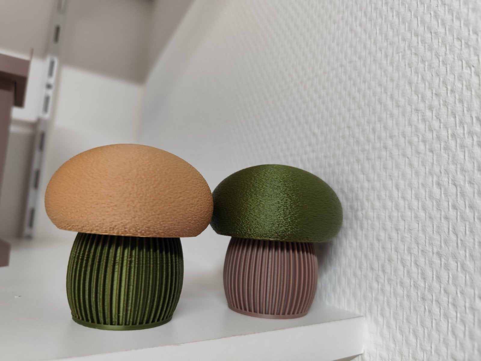 Decoratieve paddestoelen - 3D geprint, Meerkleurig, Nieuw, Kunststof, Ophalen of Verzenden