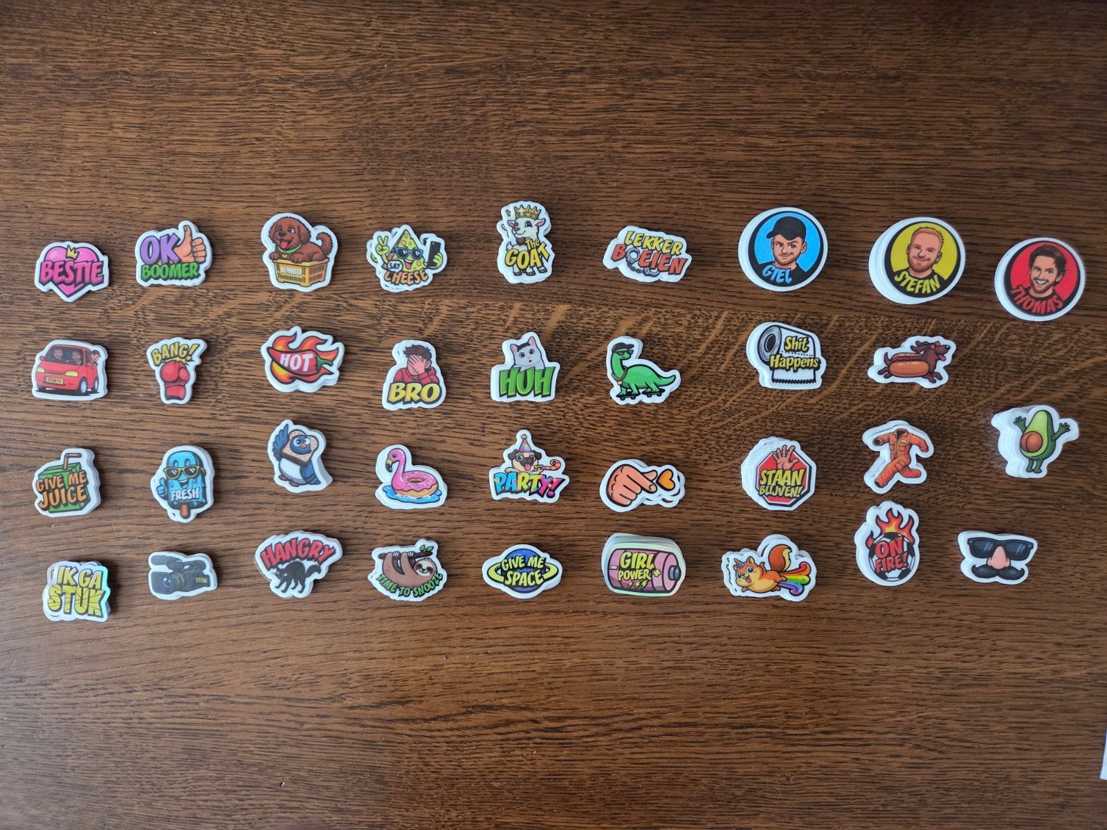 jachtstickers jumbo, Jumbo, Ophalen of Verzenden