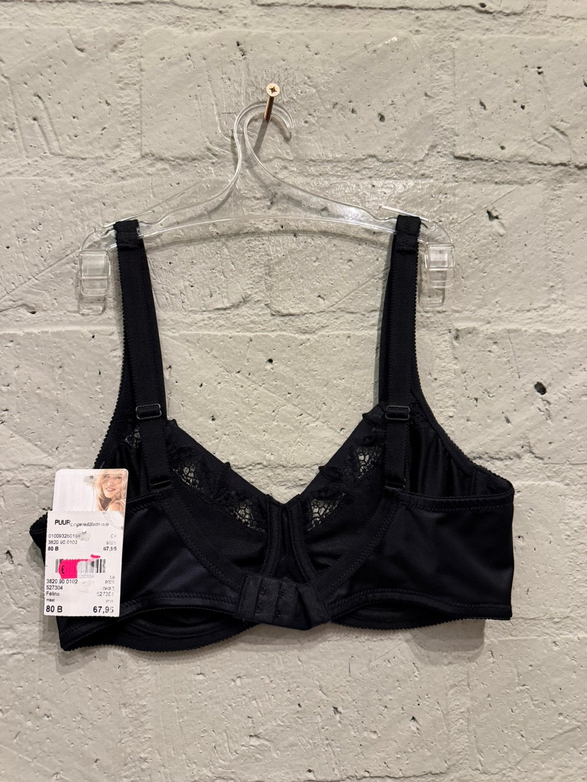 Felina bh 40/ 80B NIEUW!! Nu €30, Ophalen of Verzenden, Zwart, BH