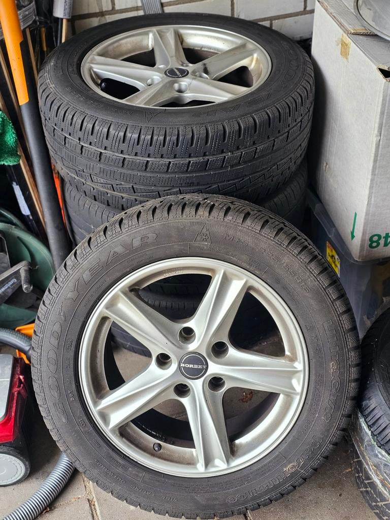 Set Borbet wielen. 5x 120, 225/55 R16, Ophalen