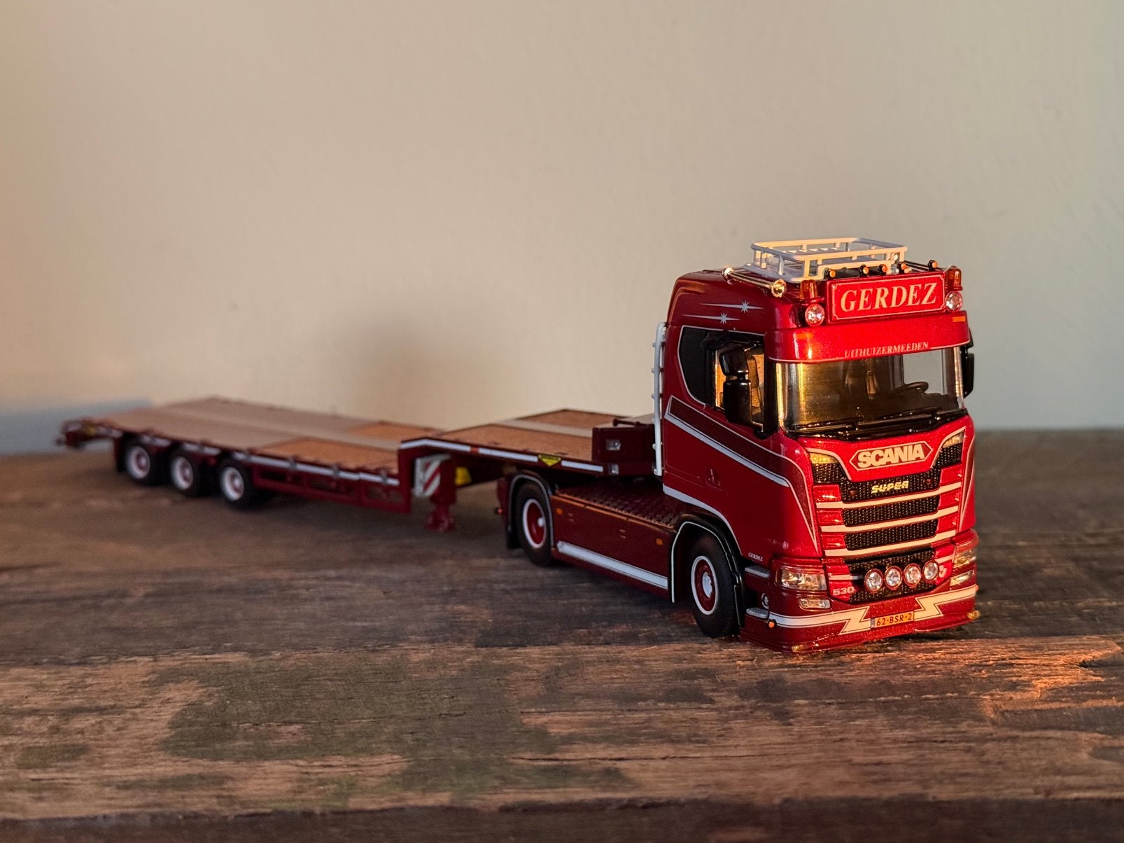 WSI - Scania Next Gen Gerdez, Ophalen of Verzenden, Zo goed als nieuw, Bus of Vrachtwagen, Wsi