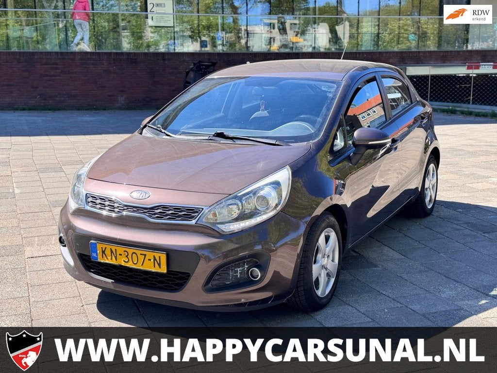 Kia Rio 1.2 CVVT, AIRCO, NAP, APK, Euro 5, Gebruikt, 4 cilinders, Bruin