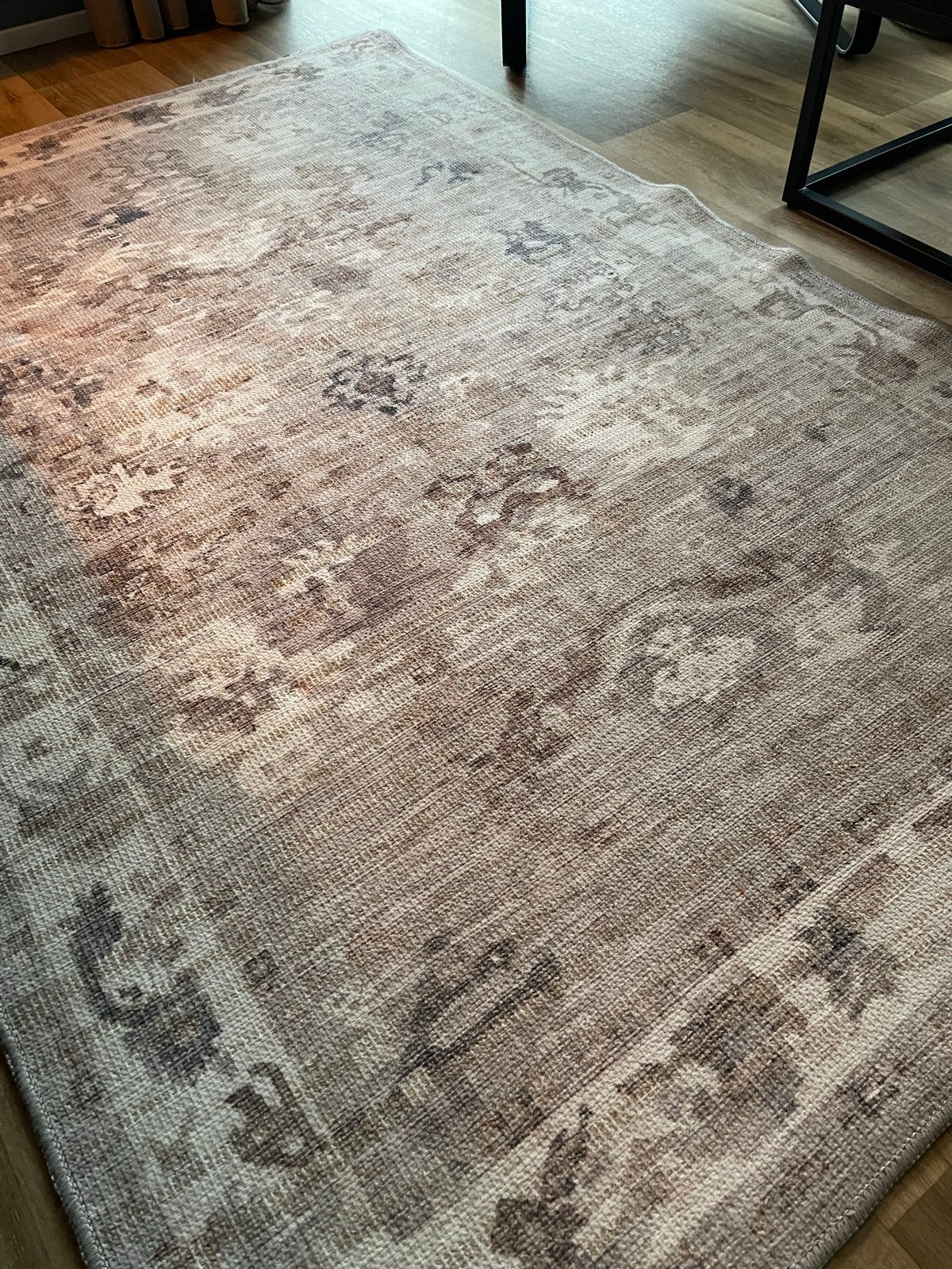 Mooi z.g.o.h. Vloerkleed/Karpet beige/grijs 1.20x1.80m, Ophalen, 100 tot 150 cm, Beige, Zo goed als nieuw