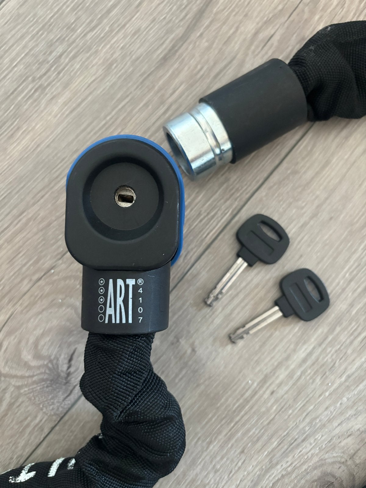 Fietsslot / Scooterslot, Ophalen, Zo goed als nieuw