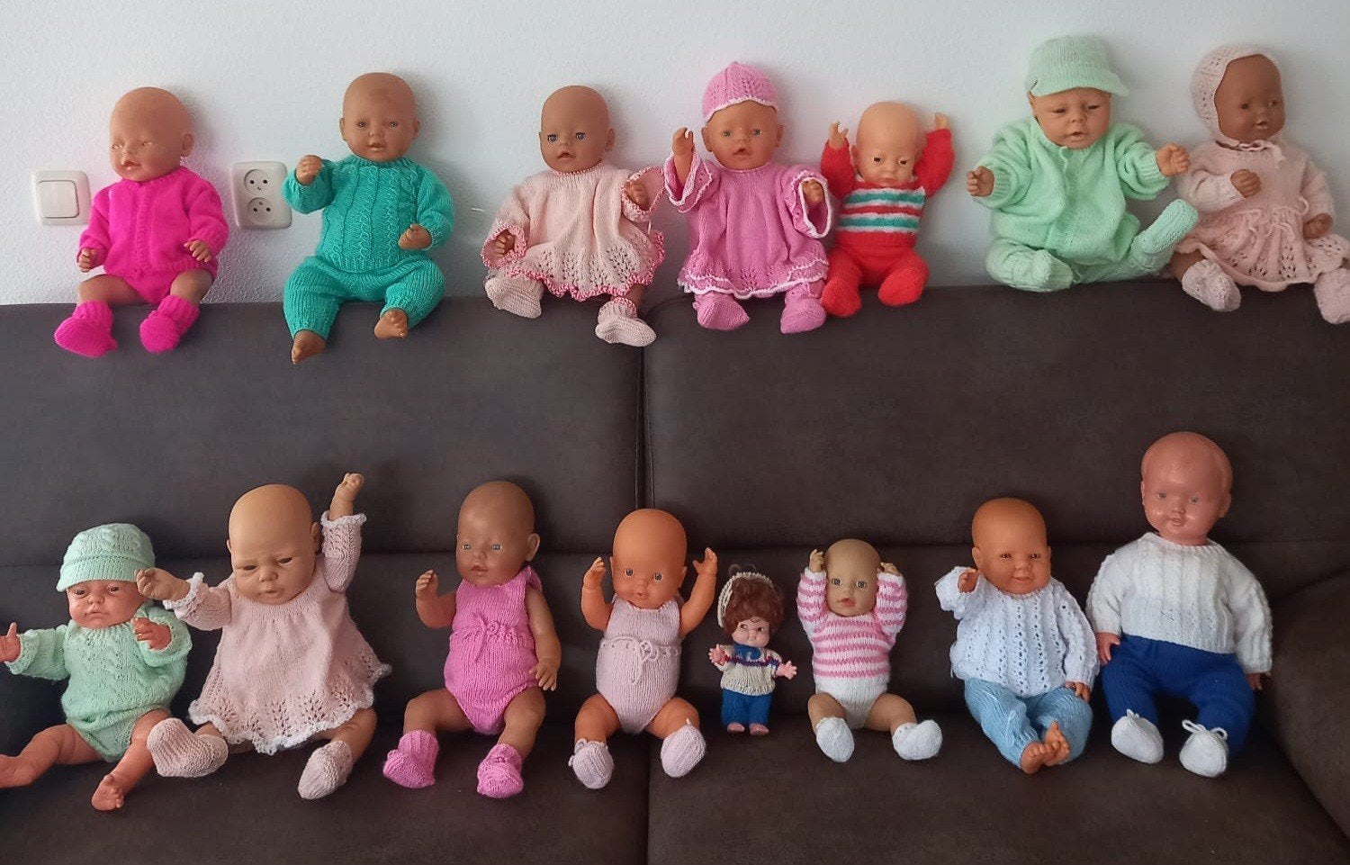 Poppen kleertjes, Ophalen