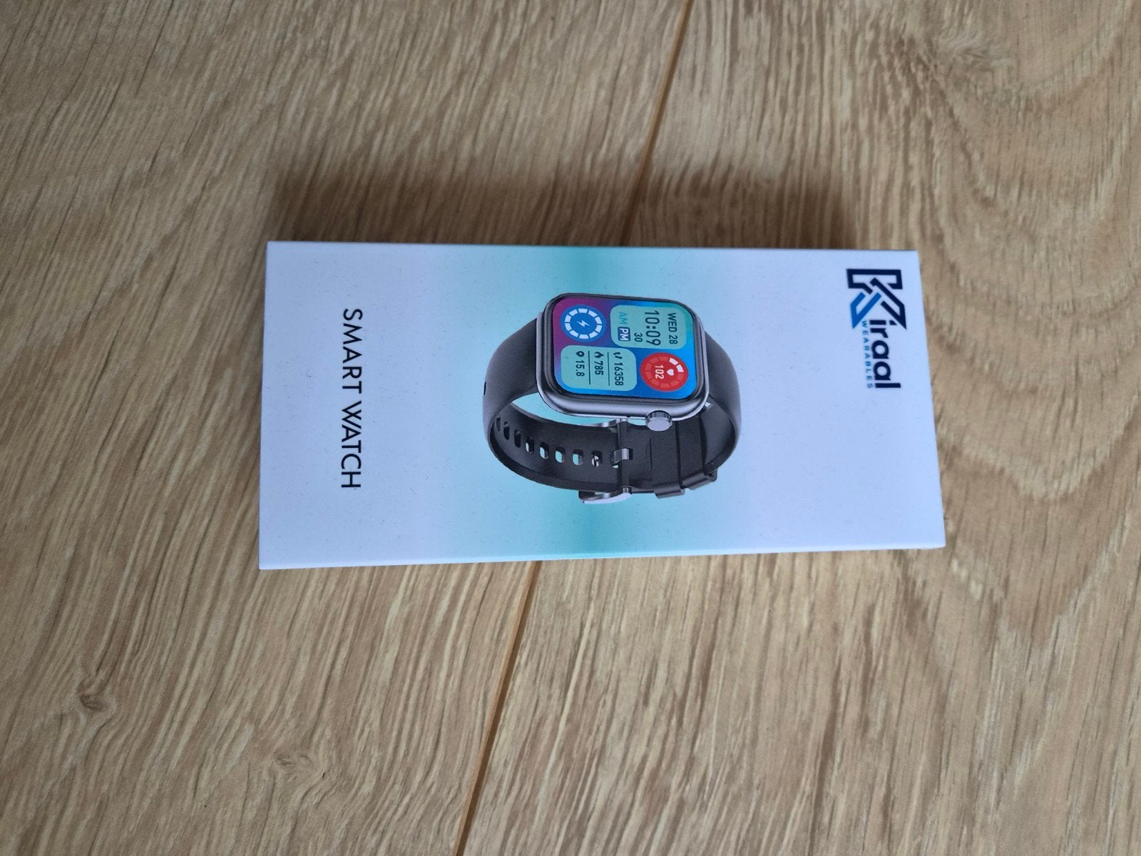 Kiraal Smartwatch - Nieuw in doos, Nieuw, Ophalen of Verzenden, Grijs, Kiraal