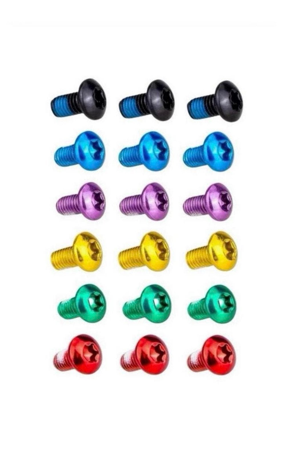 COLORED ALLOY BREAK ROTER DISC BOLTS FOR SUPER73, Ophalen of Verzenden