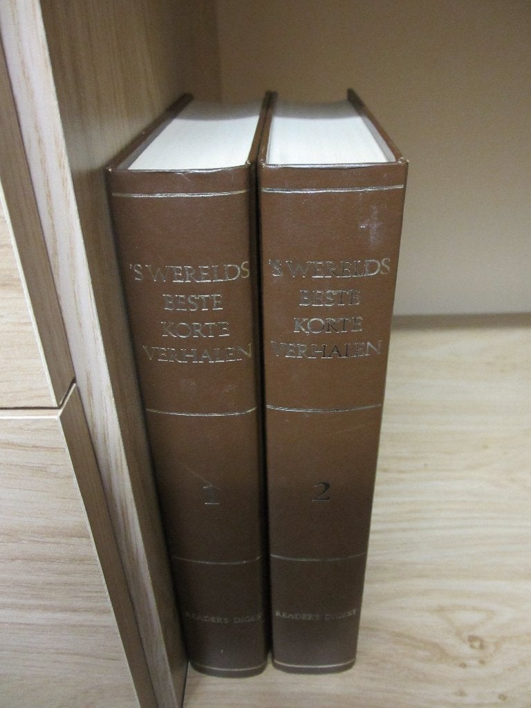 Serie Readers Digest boeken 2-delig Bruin, Ophalen of Verzenden, Zo goed als nieuw