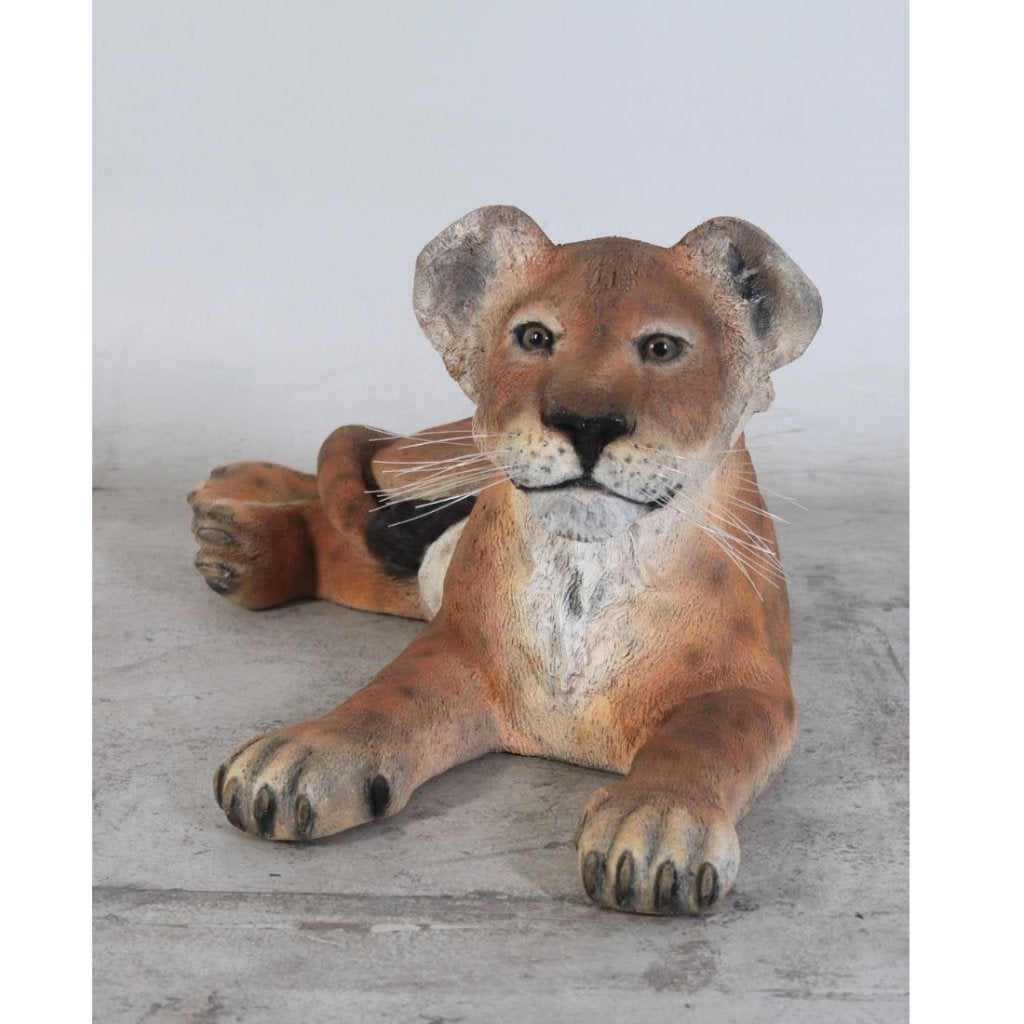Lion Cub – Welp Leeuw beeld 86 cm, Ophalen, Nieuw, Overige soorten, Overige typen