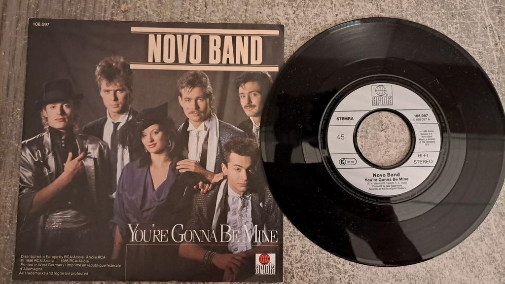 Novo band  - you're gonna be mine, Ophalen of Verzenden, Gebruikt, Pop