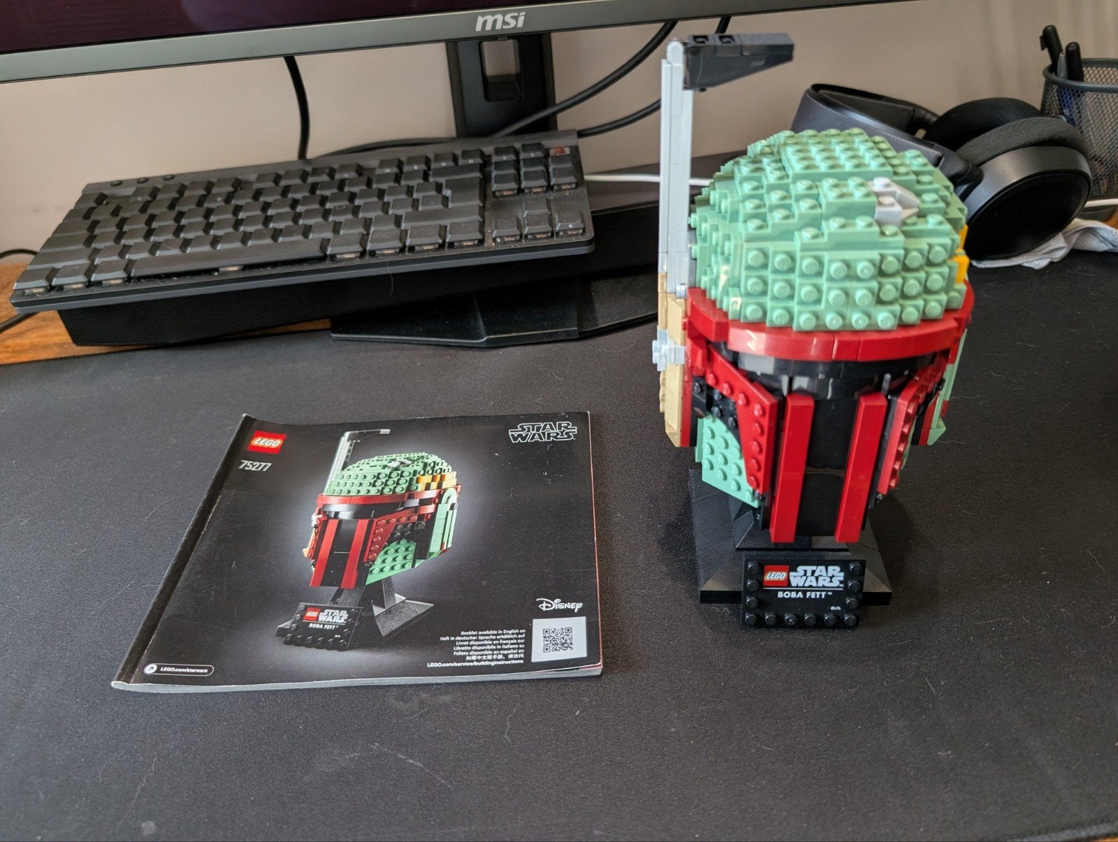 LEGO Star Wars Boba Fett Helm (75277) - Zonder doos, Ophalen of Verzenden, Zo goed als nieuw, Overige merken