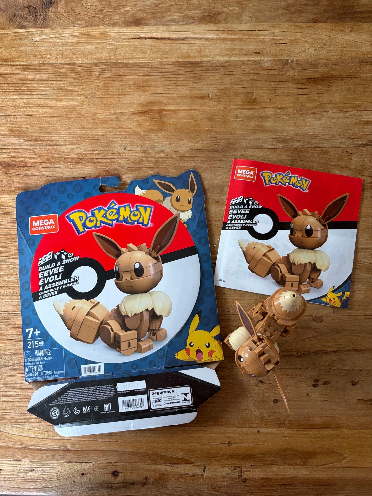 Mega Construx Pokémon Eevee Bouwset - Zo goed als nieuw, Ophalen of Verzenden, Zo goed als nieuw, Megabloks