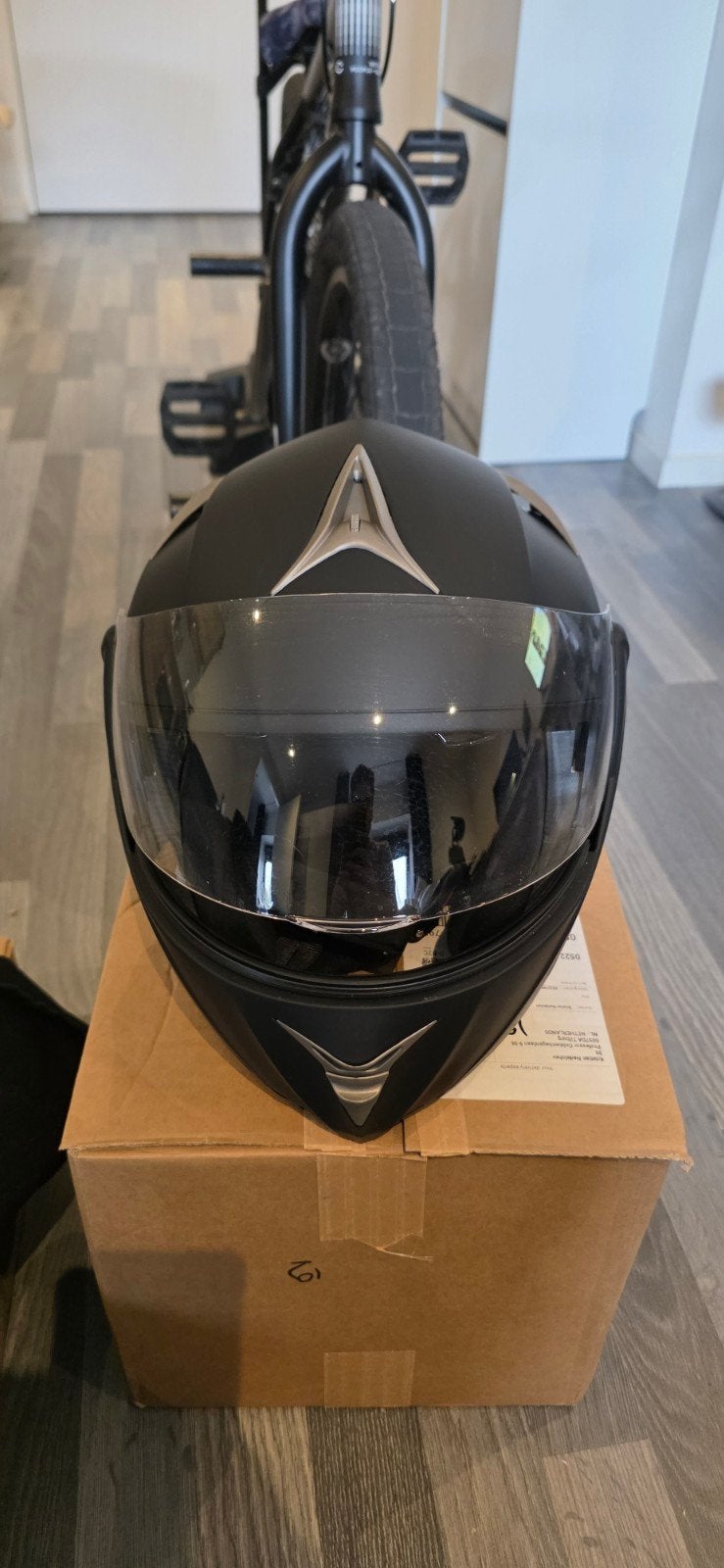 Westt motorhelm maat L, Motoren, Ophalen of Verzenden, Tweedehands, Dames, Westt