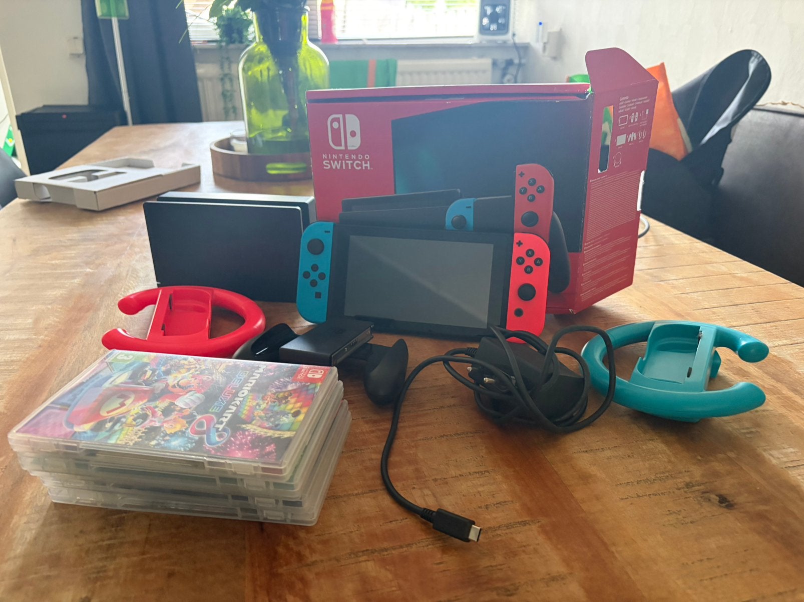 Nintendo switch met Games, Ophalen, Met games, Zo goed als nieuw, Switch Original