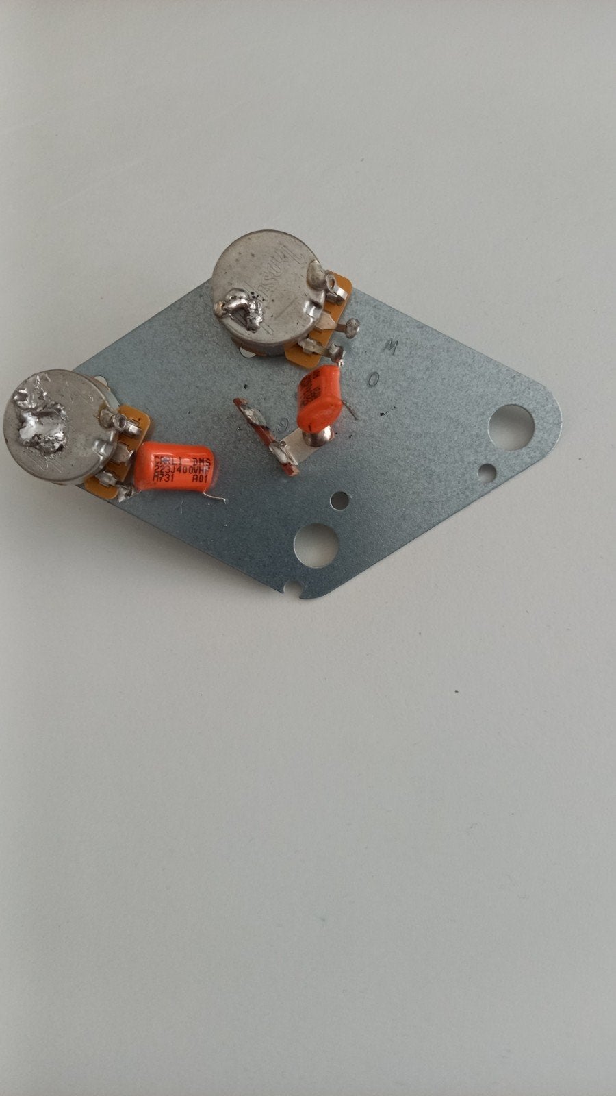Gitaar bedradingsplaat met potmeters en condensatoren, Ophalen of Verzenden, Elektrische gitaar