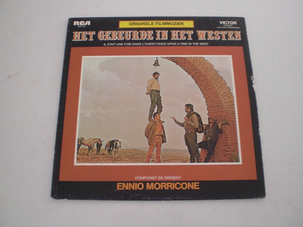 LP Filmmuziek Het gebeurde in het Westen, Soundtrack, Ophalen of Verzenden, Gebruikt, 12 inch
