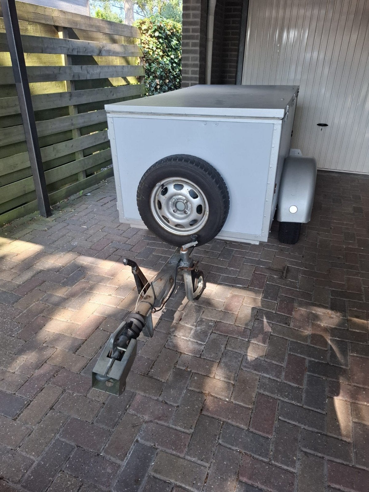 bagagewagen geremd met deksel - Ideaal voor de vakantie, Ophalen, Gebruikt