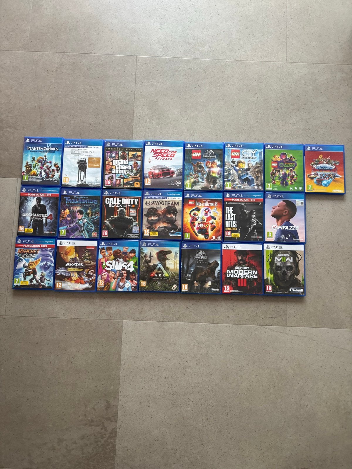 PS4 en PS5 Games Collectie - Werken allemaal op PS5, Ophalen of Verzenden, Gebruikt