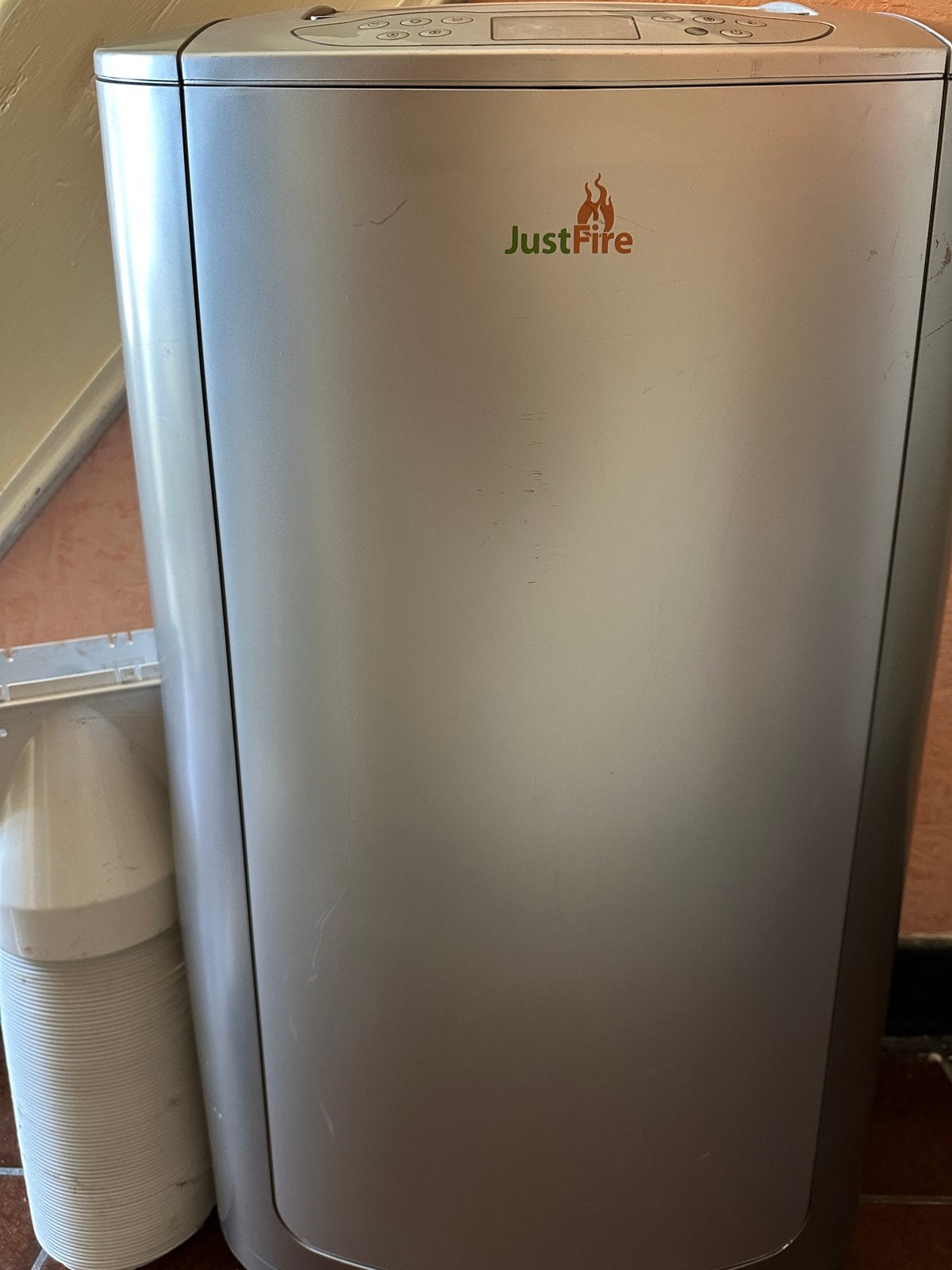 Mobiele airco 12000 btu., Ophalen, Zo goed als nieuw, Mobiele airco, 3 snelheden of meer
