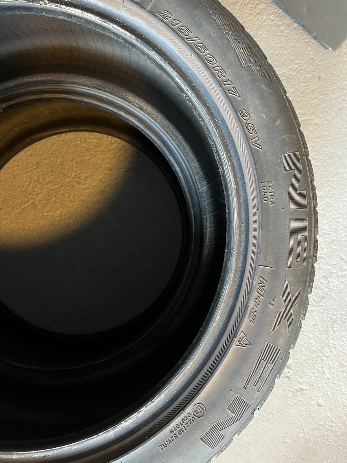 2x   215/50R17 Nexen all season, Ophalen, Gebruikt