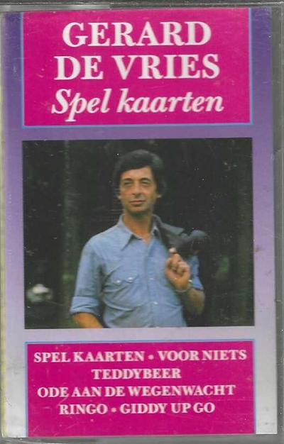 Gerard de Vries – Spel Kaarten 1991 CB448, Gebruikt, 1 bandje, Ophalen of Verzenden, Origineel